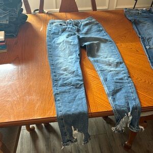 Top shop Skinny jeans light blue